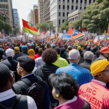 Political demonstration