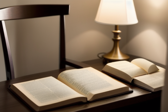 Person studying the Bible